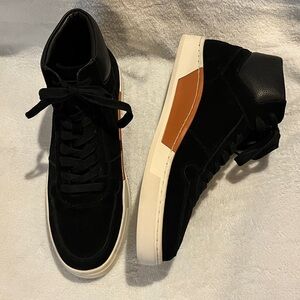 Creative Recreation Moretti high-top sneakers. Genuine suede & leather. Black 11